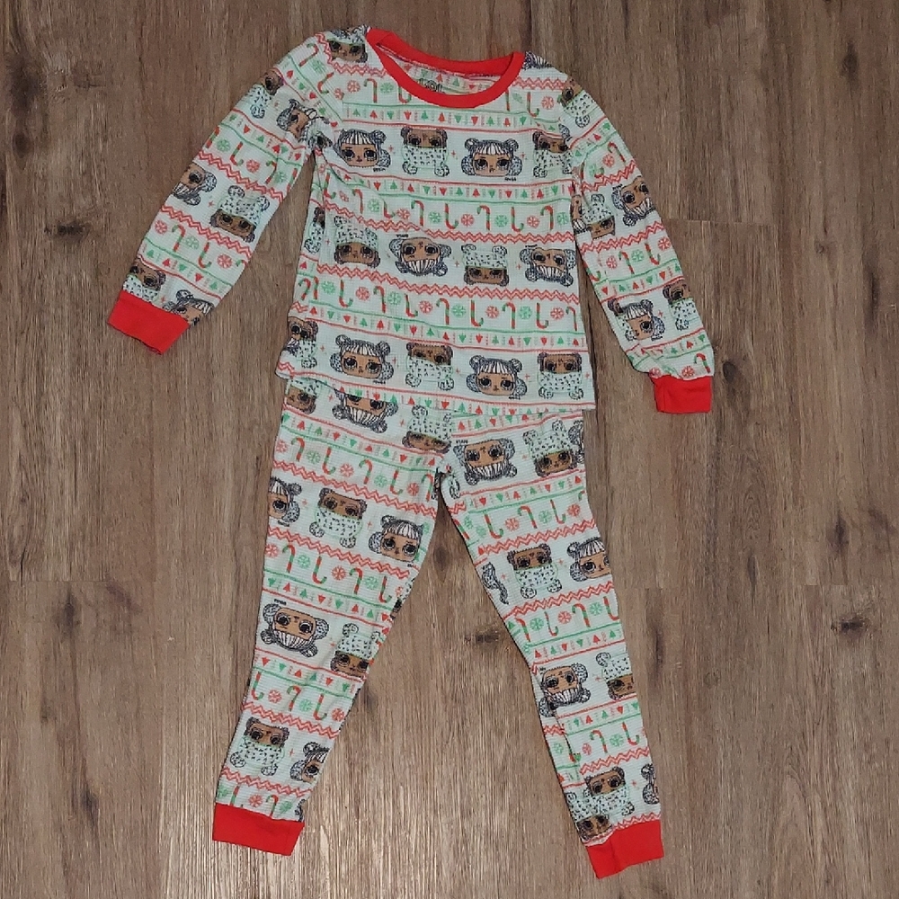 L.O.L. Surprise! Festive Pajama Top with Orange Trim